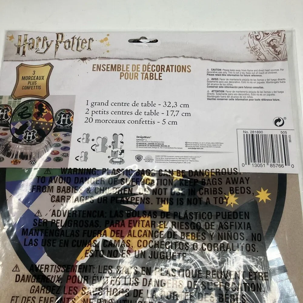 HARRY POTTER Mascots TABLE DECORATING KIT (23pc) ~ Birthday Party Supplies